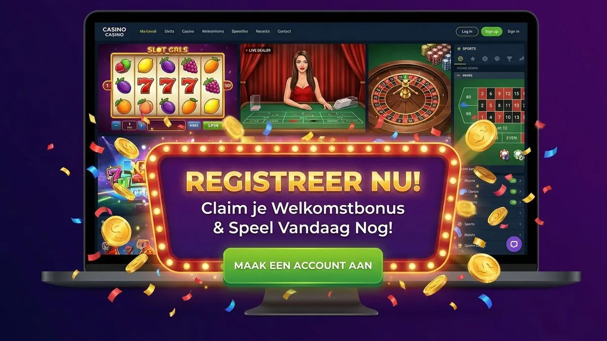 Aanmelden met bonus
